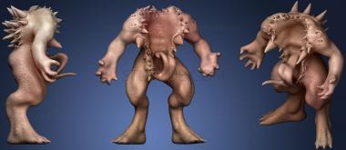 3D model Demon Creature (STL)